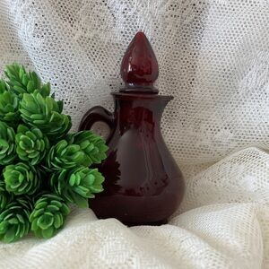 Vintage Avon strawberry bath foam bottle (empty)